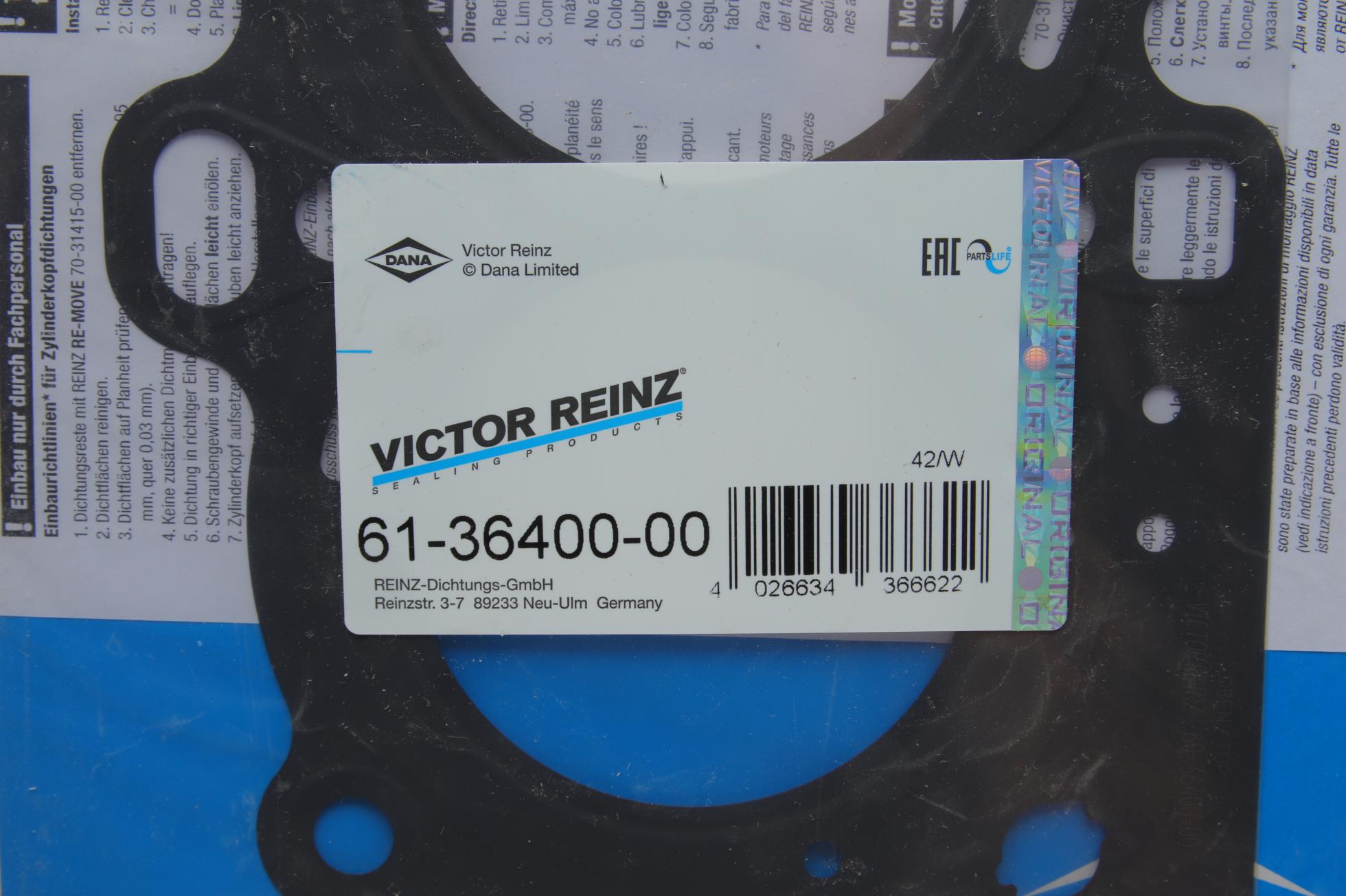 613640000 VICTOR REINZ